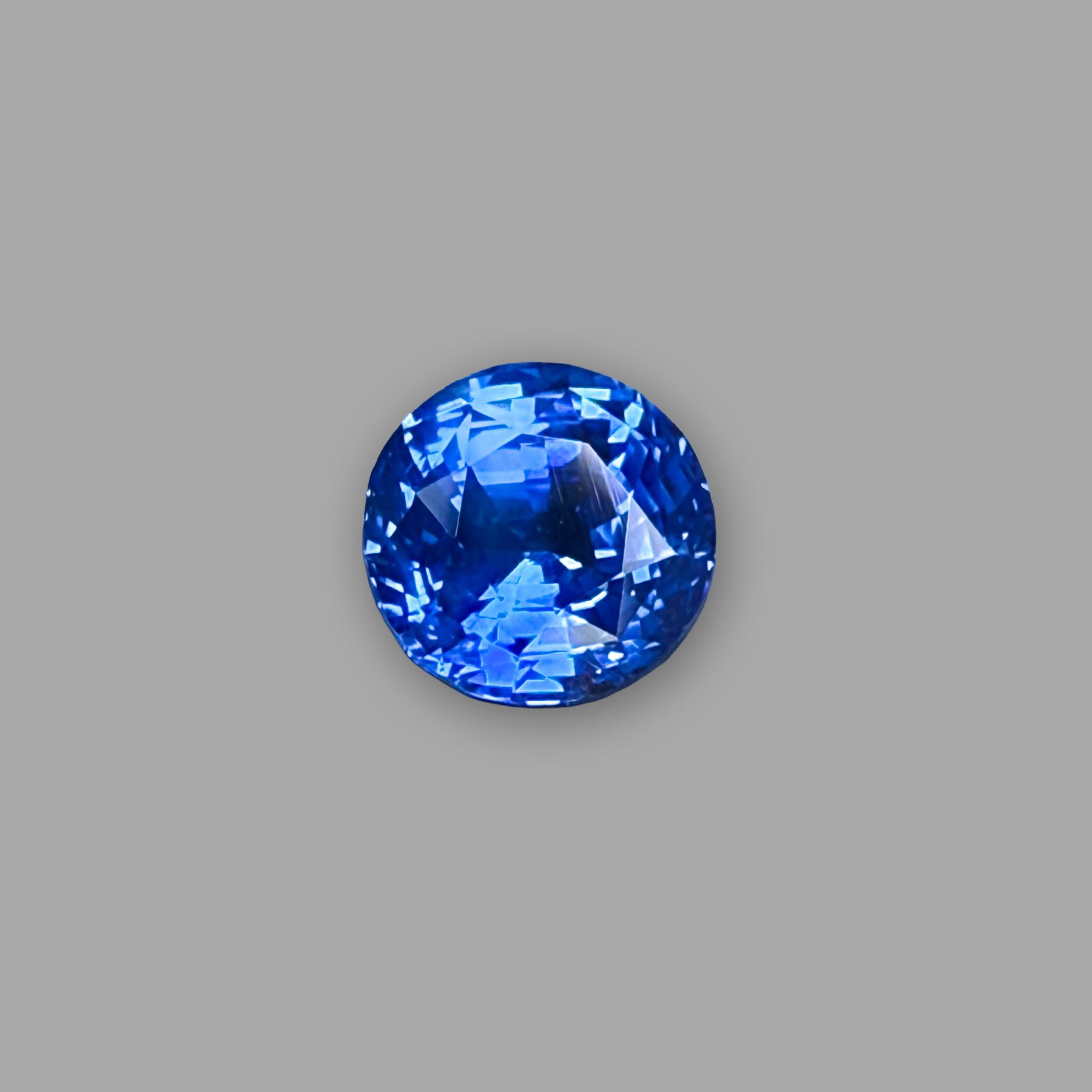 Saphir 2,51 ct, bleu