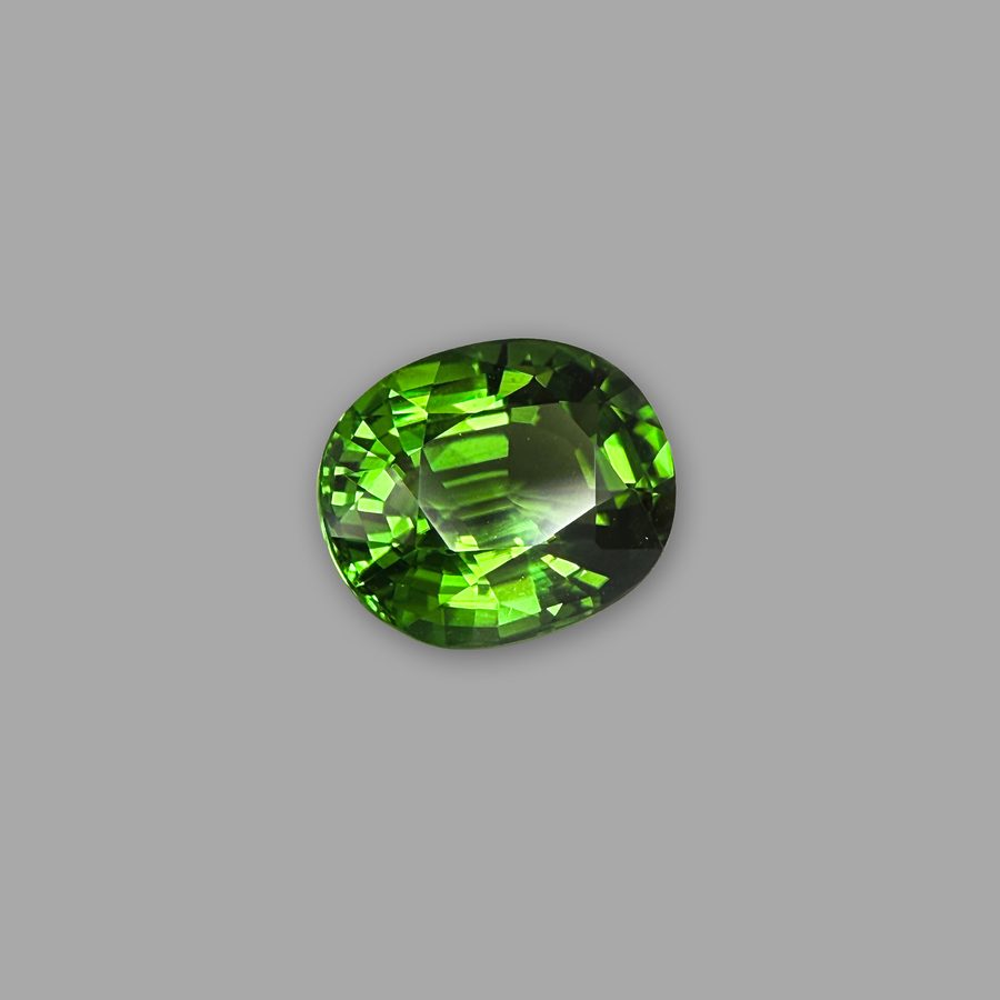 Chrom-Turmalin 3,34 ct, grün