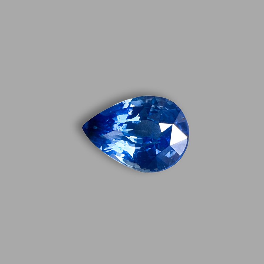 Saphir 3,05 ct, blau