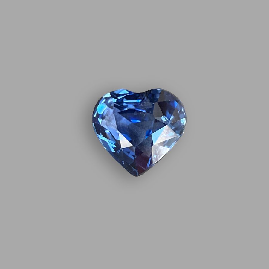 Saphir 1,01 ct, blau